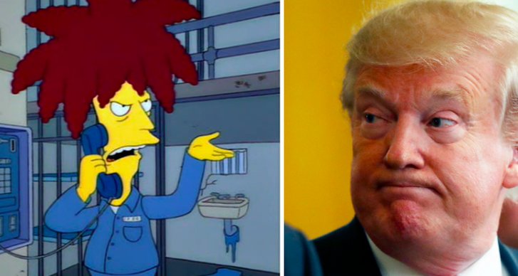 Donald Trump, Demokraterna, The Simpsons, Ukraina, Mutor